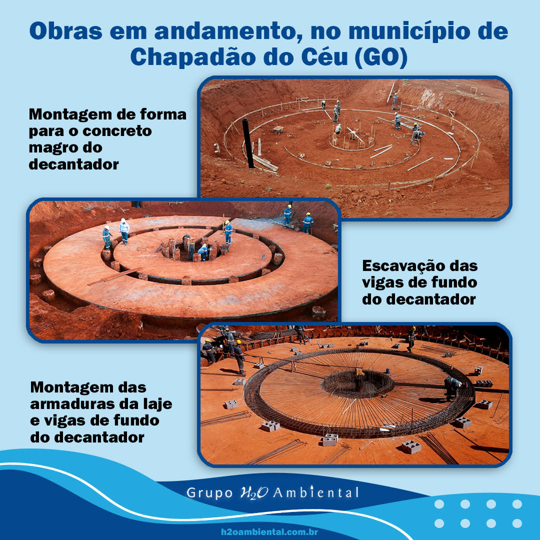 Seguem as obras no município de Chapadão do Céu (GO)